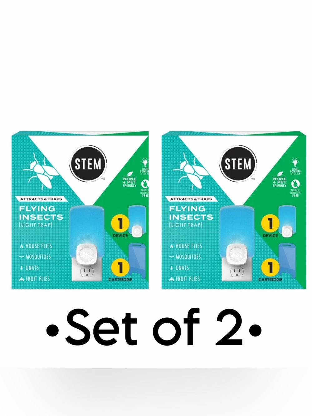 STEM Flying Insect Gnat & Fly Trap •Set of 2•